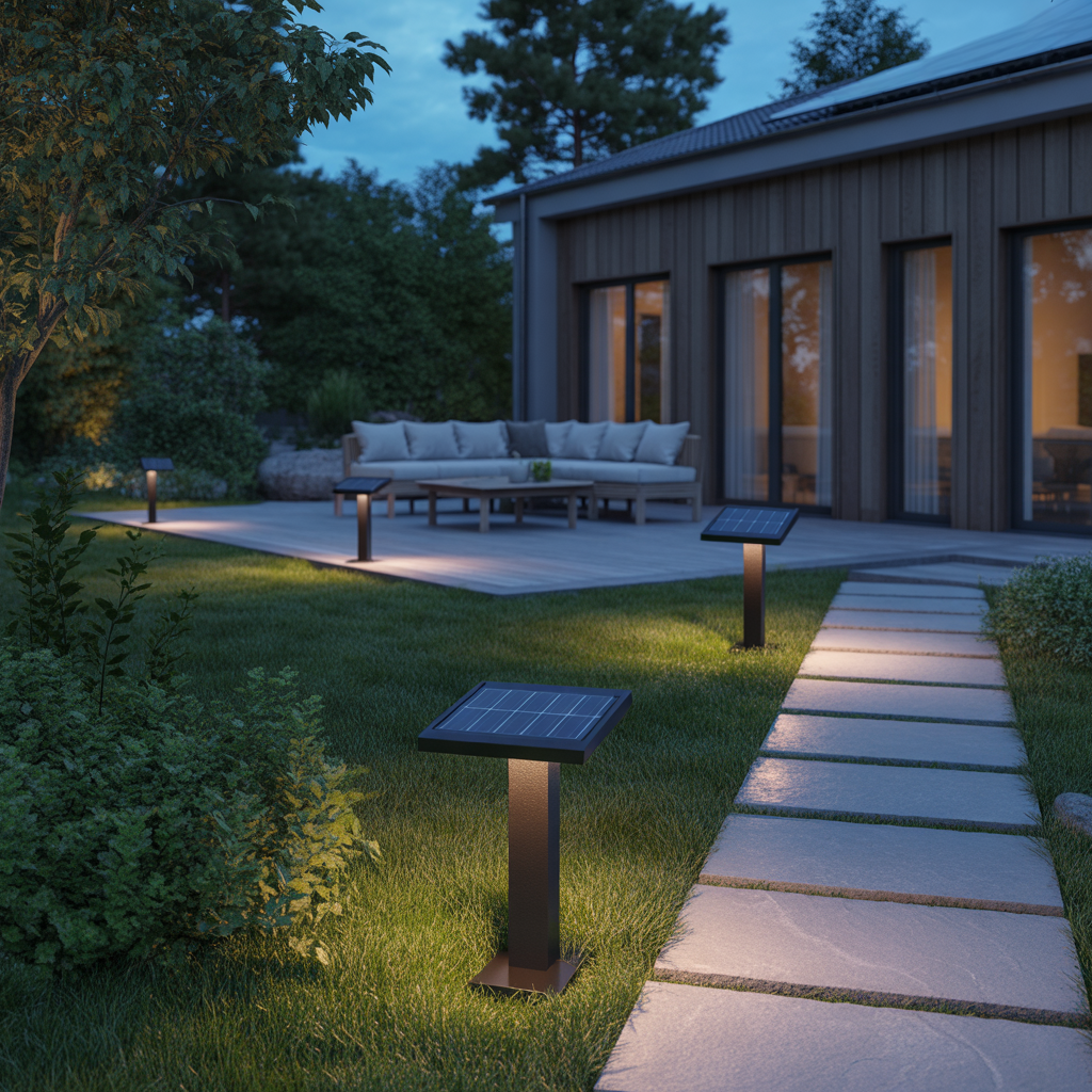 1.Fordelarna med att installera solcellsdriven utomhusbelysning