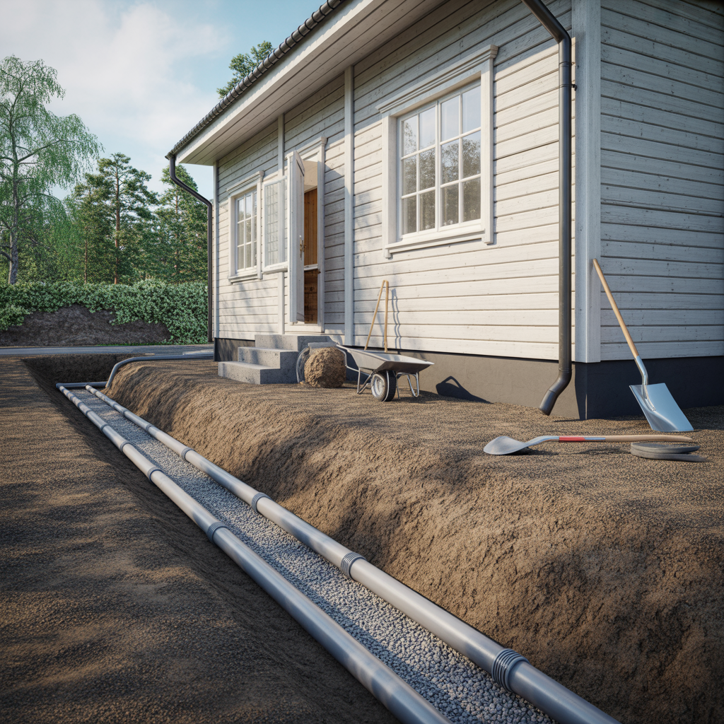 2.Allt om dranering undvik problem med husgrunden