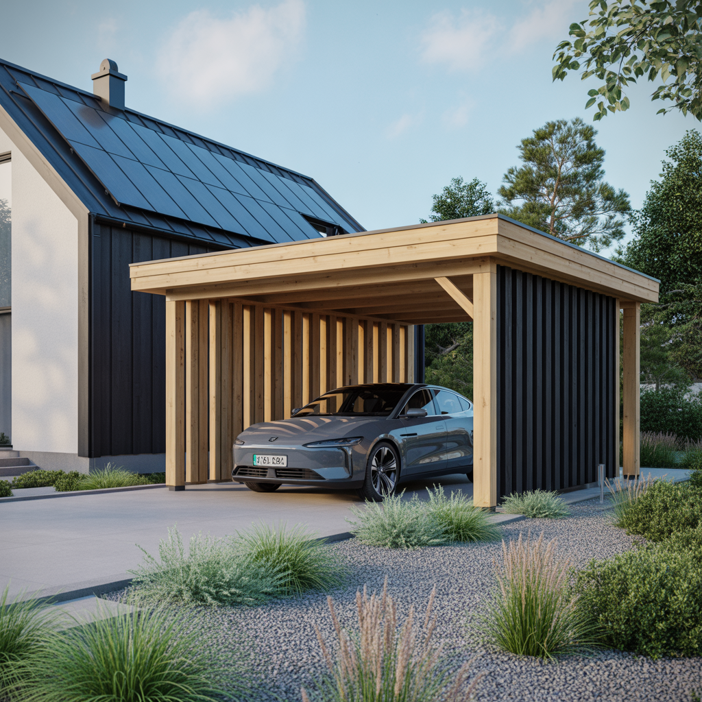 3.Hur du bygger en energieffektiv och snygg carport