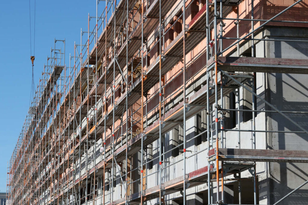 Bygga stålhall, lager & industrifastighet