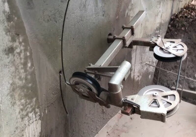 Vajersågning i Betong & Berg