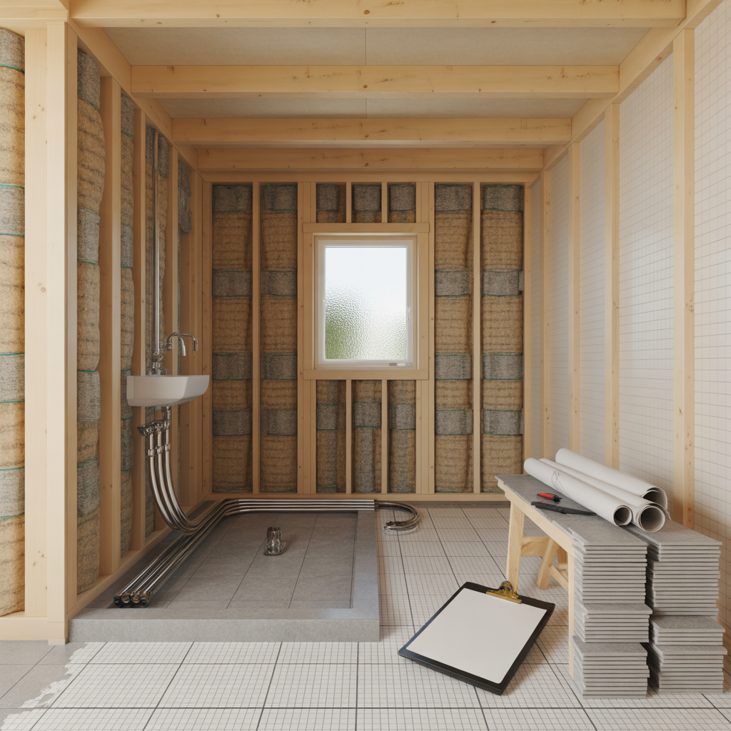 planera badrumsrenovering i traregelhus checklista