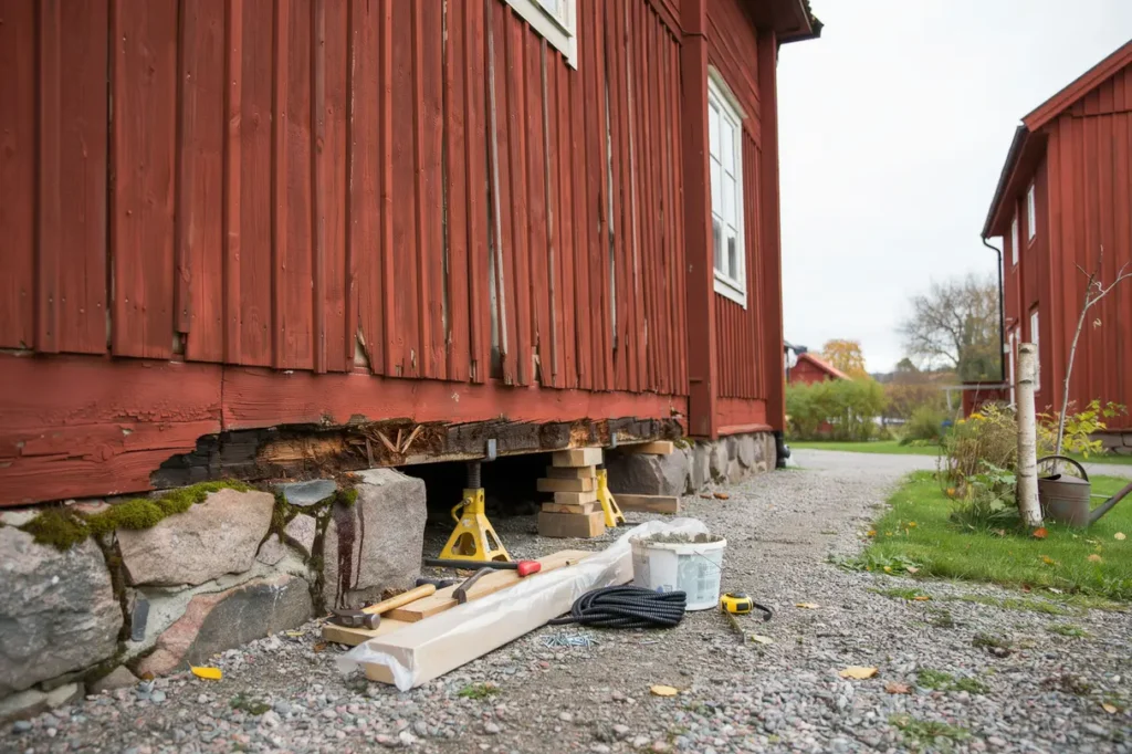 byta syll i ldre hus tecken p r tskador kostnad och r tt tg rd i tid
